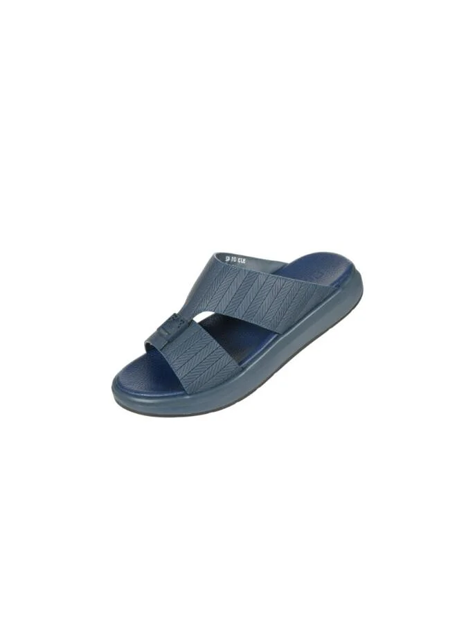 008-3847 Barjeel Uno Mens Arabic Sandals BJ3 01 Navy